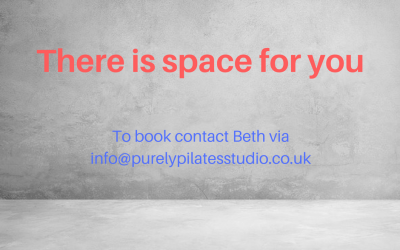 There is space for you