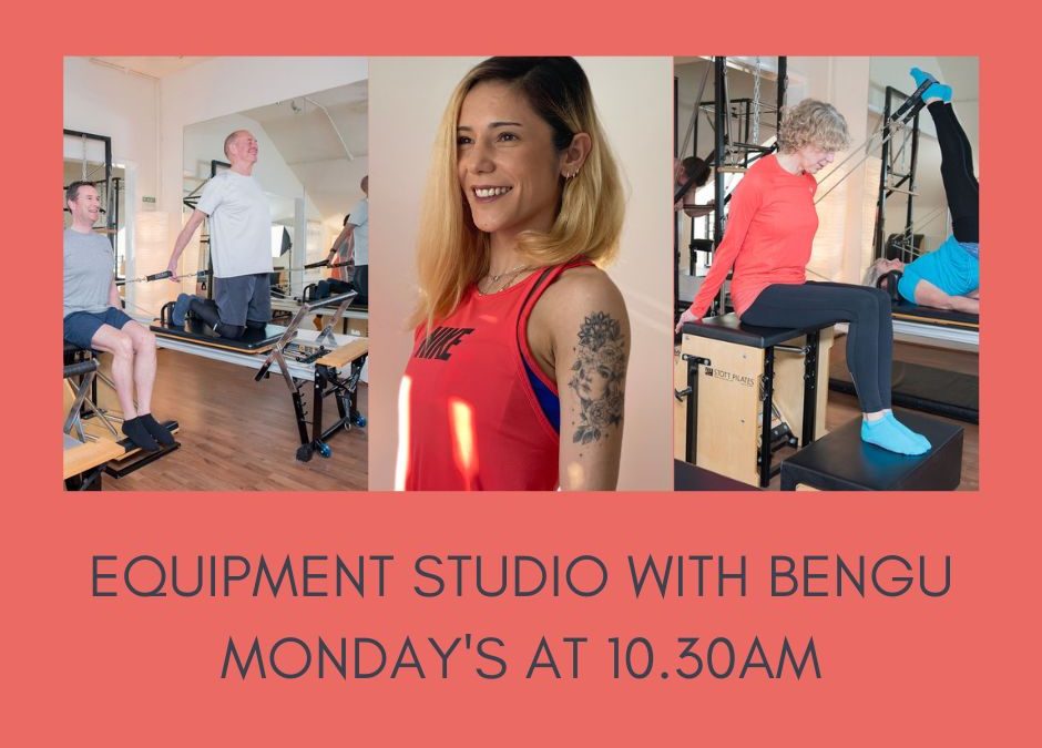 New Equipment Studio Session Monday 10.30am with Bengu