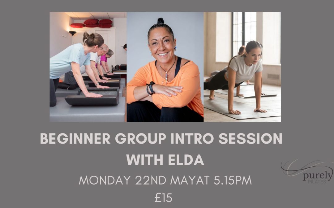 Group Beginner Intro class Monday 22nd May at 5.15pm
