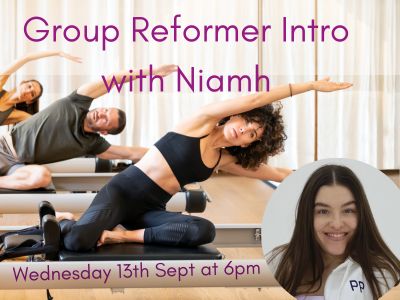 Group Reformer Class Wednesday 13th September at 6pm