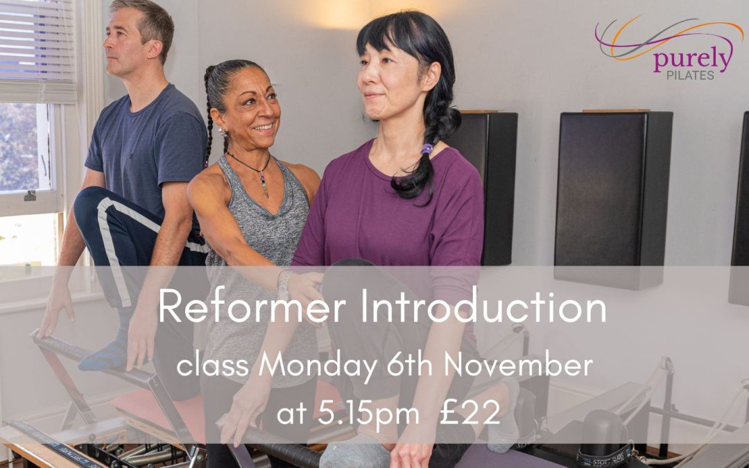 Group Reformer Class Monday 6th November at 5.15pm