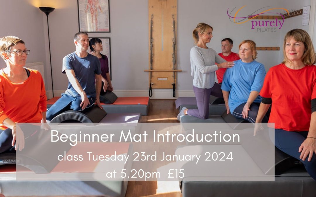 Group Beginner Intro class Tuesday 23rd January at 5.20pm