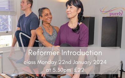 Group Reformer Class Monday 22nd January at 5.30pm