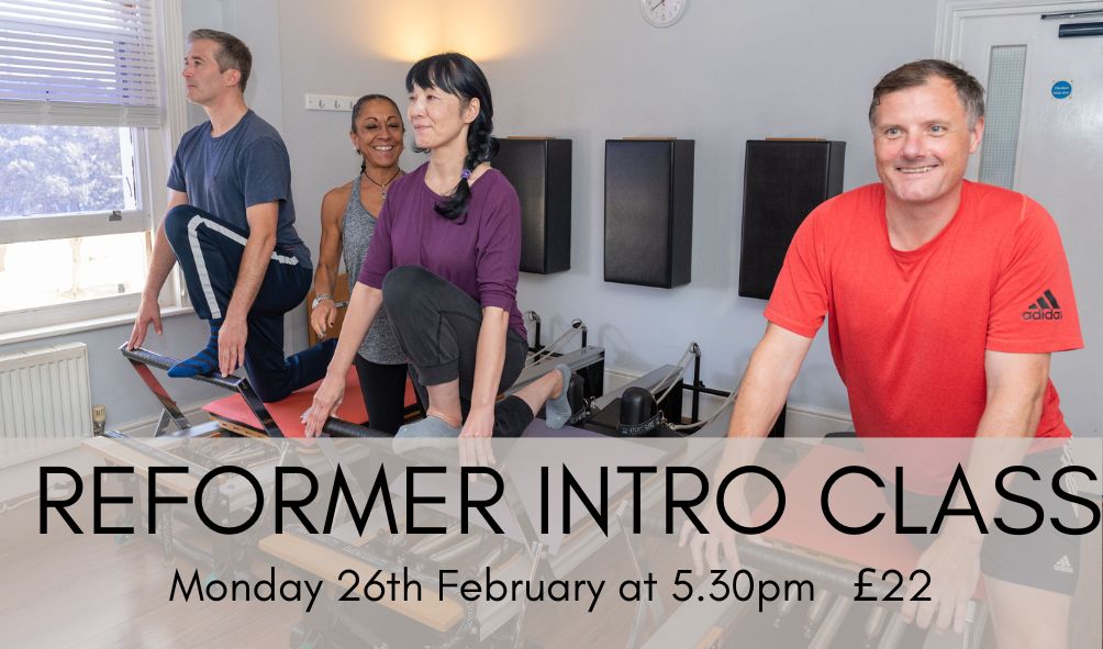 Group Reformer Class Monday 26th February at 5.30pm