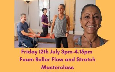 Foam Roller Flow and Stretch Masterclass with Elda Martello.