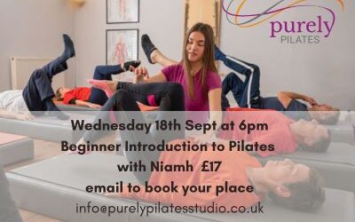 Group Beginner Intro Class 18th September at 6pm