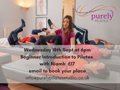 Group Beginner Intro Class 18th September at 6pm