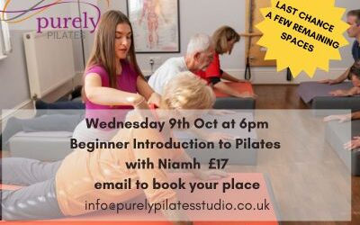 Group Beginner Intro Class 9th October at 6pm