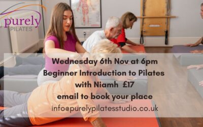 Group Beginner Intro Class 6th November at 6pm