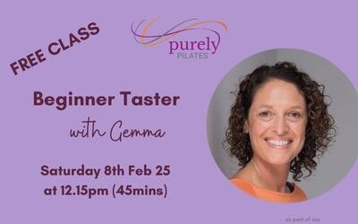 Open Day Saturday 8th February 12.15pm Beginner Taster with Gemma