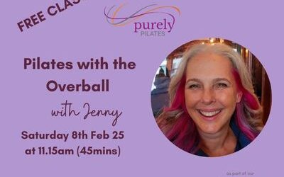 Open Day Saturday 8th February 11.15am Pilates with the overball with Jenny