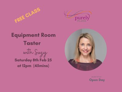 Open Day Saturday 8th February 12pm Equipment Studio with Suzy