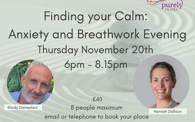 “Finding your Calm” Understanding Anxiety or Anxiety Unplugged and Breathing techniques workshop
