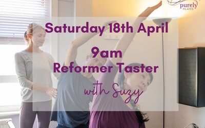 Open Day Saturday 18th April 9am Reformer with Suzy