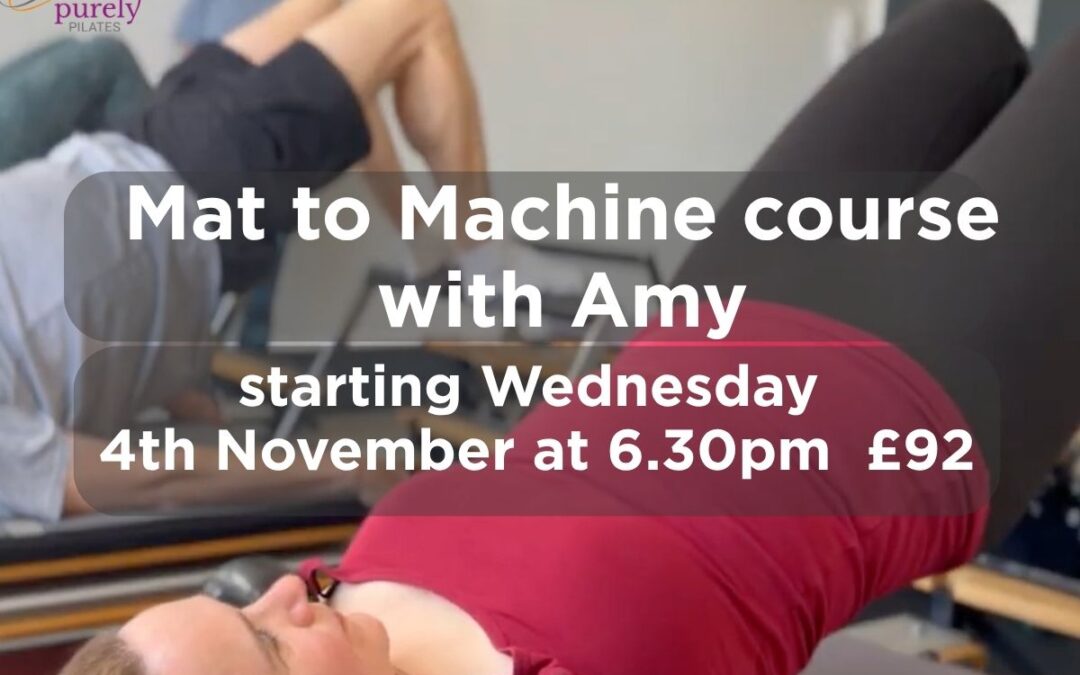 “Mat to Machine” New 4 week Reformer Intro for Complete Beginners