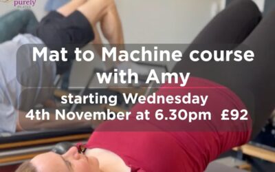 “Mat to Machine” New 4 week Reformer Intro for Complete Beginners